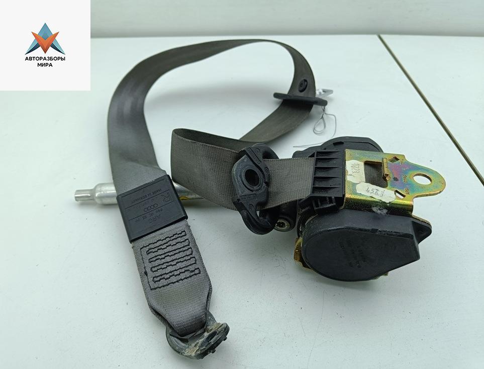 ремень безопасности Audi A6 4A/C4 1997, 1.8 л., бензин, МКПП, серый, универсал, 4A0857706AE - фото №1