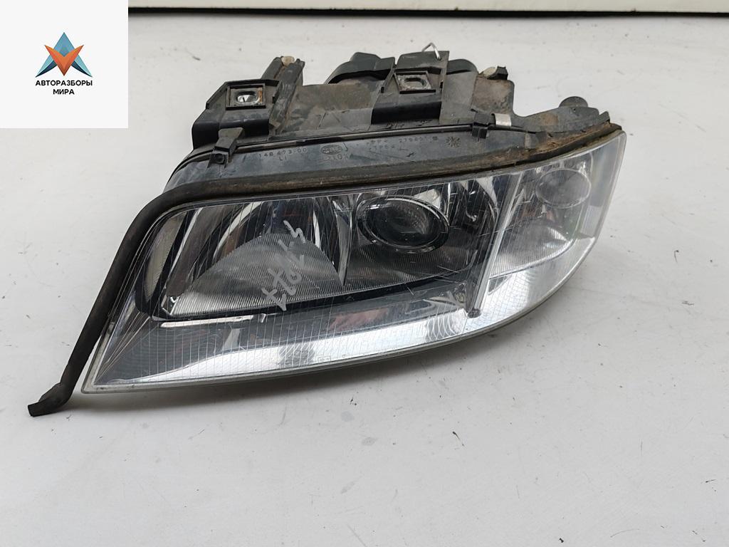 фара левая Audi A6 4B/C5 2000, 2.5 л., дизель, АКПП, красный, универсал, 15592900 - фото №1