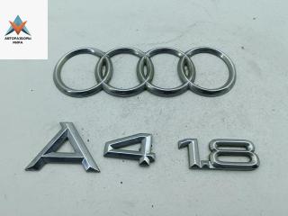 эмблема Audi A4 B5 1997, 1.8 л., бензин, МКПП, синий, седан