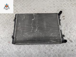 радиатор охлаждения Volkswagen Sharan 1 поколение [2-й рестайлинг] 2009, 2.0 л., дизель, МКПП, серый, минивэн, 7M3121253F