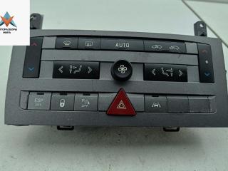 блок управления печки / климат-контроля Citroen C5 1 поколение [рестайлинг] 2005, 2.0 л., дизель, МКПП, серый, хетчбэк 5 дв., 96573328