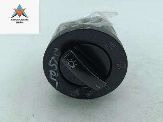 переключатель света Volkswagen Touareg 1 поколение 2003, 2.5 л., дизель, АКПП, чёрный, внедорожник 5 дв.