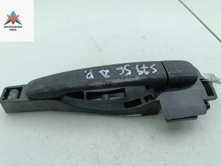 ручка наружная передняя правая Citroen C3 I 2008, 1.1 л., бензин, МКПП, красный, хетчбэк 5 дв., 9650444380