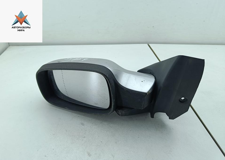 зеркало левое Renault Scenic 2 поколение 2005, 1.6 л., бензин, МКПП, серый, минивэн, 12354060 - фото №1