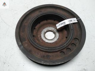 шкив коленвала Renault Megane 2 поколение 2004, 1.6 л., бензин, МКПП, чёрный, хетчбэк 3 дв.