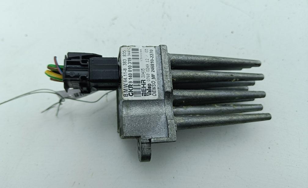 сопротивление печки BMW 3 E46 1999, 2.0 л., дизель, МКПП, зелёный, седан, 8383835