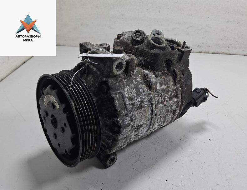 компрессор кондиционера Volkswagen Touran 1 поколение 2003, 1.6 л., бензин, 1K0820803F - фото №1