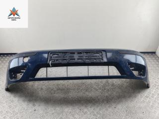 бампер передний Ford Focus 1 поколение [рестайлинг] 2003, i, бензин, синий, хетчбэк 3 дв., 2M51-17757-AE