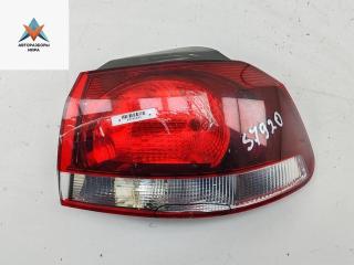 фонарь задний правый Volkswagen Golf 6 поколение 2011, 1.6 л., дизель, МКПП, белый, хетчбэк 5 дв.