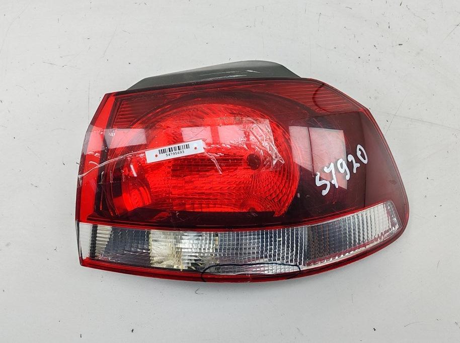 фонарь задний правый Volkswagen Golf-6 2011, 1.6 л., дизель, МКПП, белый, хетчбэк 5 дв.