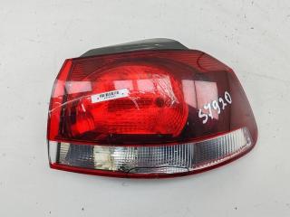 фонарь задний правый Volkswagen Golf 6 поколение 2011, 1.6 л., дизель, МКПП, белый, хетчбэк 5 дв.