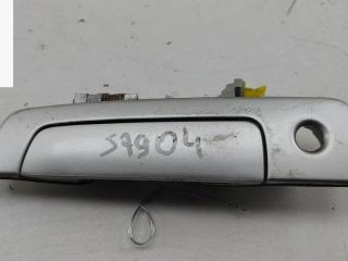 ручка наружная передняя левая Mitsubishi Galant 8 поколение [рестайлинг] 2002, 2.5 л., бензин, МКПП, серый, универсал, MR271867