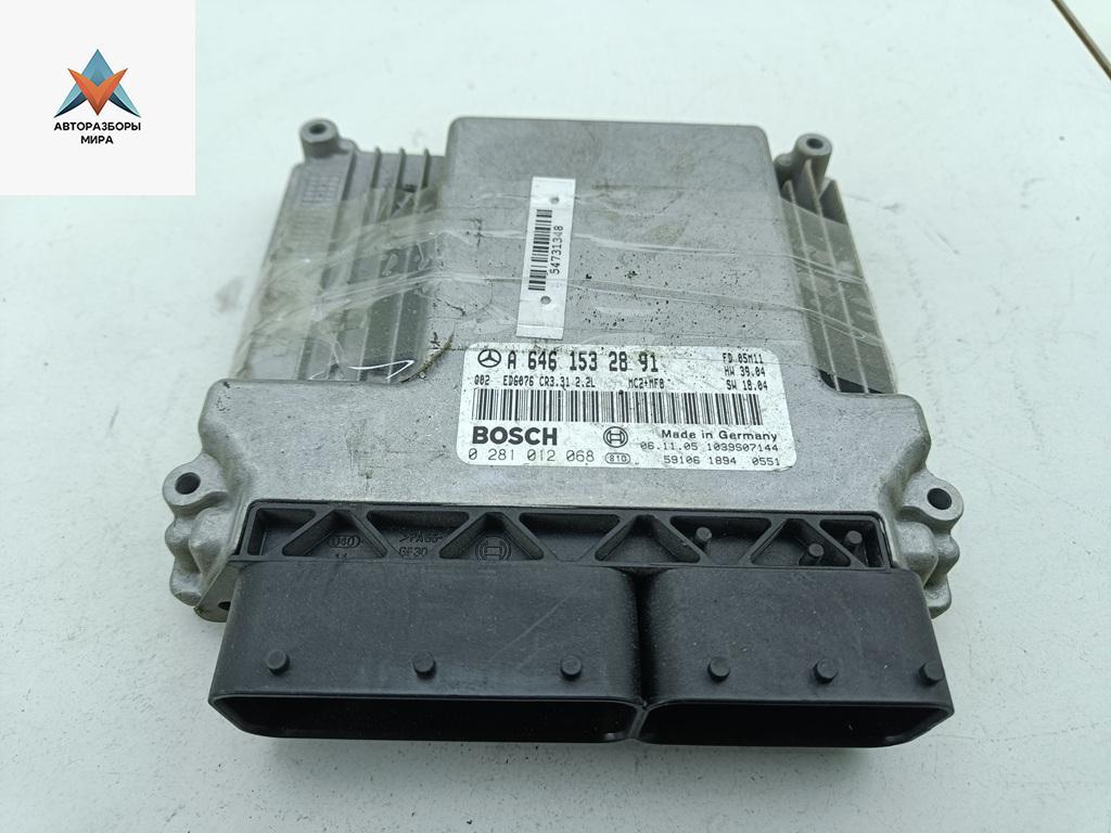 ЭБУ Mercedes-Benz Vito-2 / Viano W639 2005, 2.2 л., дизель, МКПП, белый, микроавтобус, 6461532891 - фото №1