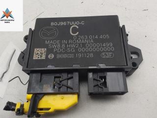 блок управления парктрониками Mazda 3 BP 2019, 2.0 л., гибрид, МКПП, чёрный, хетчбэк 5 дв., 0263014405