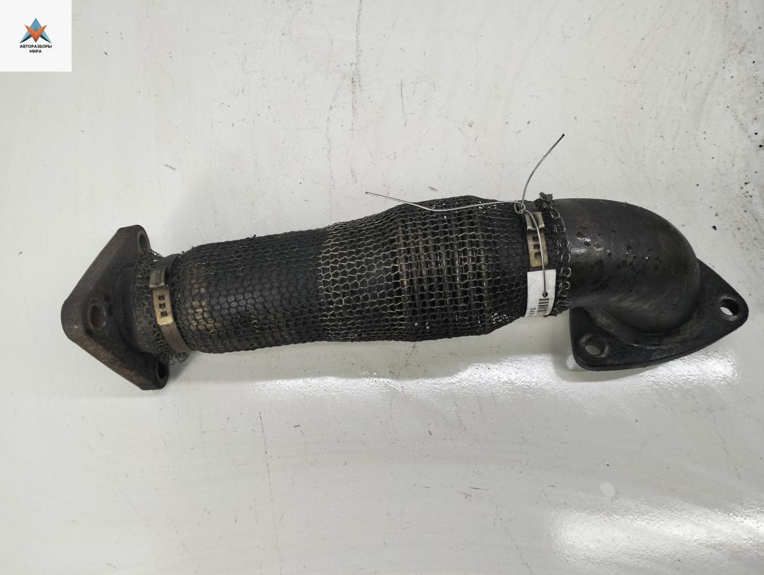 труба приемная глушителя Audi A4 B6 2002, 2.5 л., дизель, АКПП, серый, универсал, 059131790D - фото №1