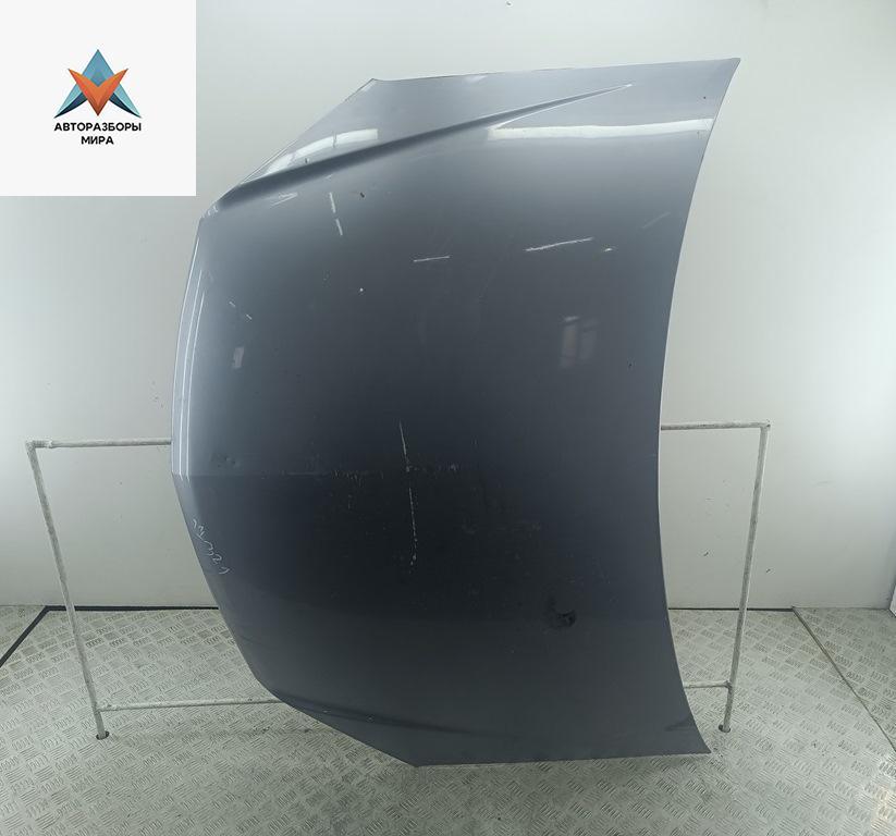 капот Opel Astra H 2004, 1.6 л., бензин, МКПП, серый, хетчбэк 5 дв. - фото №1