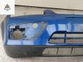 бампер передний Ford Focus 2 поколение [рестайлинг] 2007, дизель, синий, хетчбэк 3 дв., 4M5117757A - фото №12