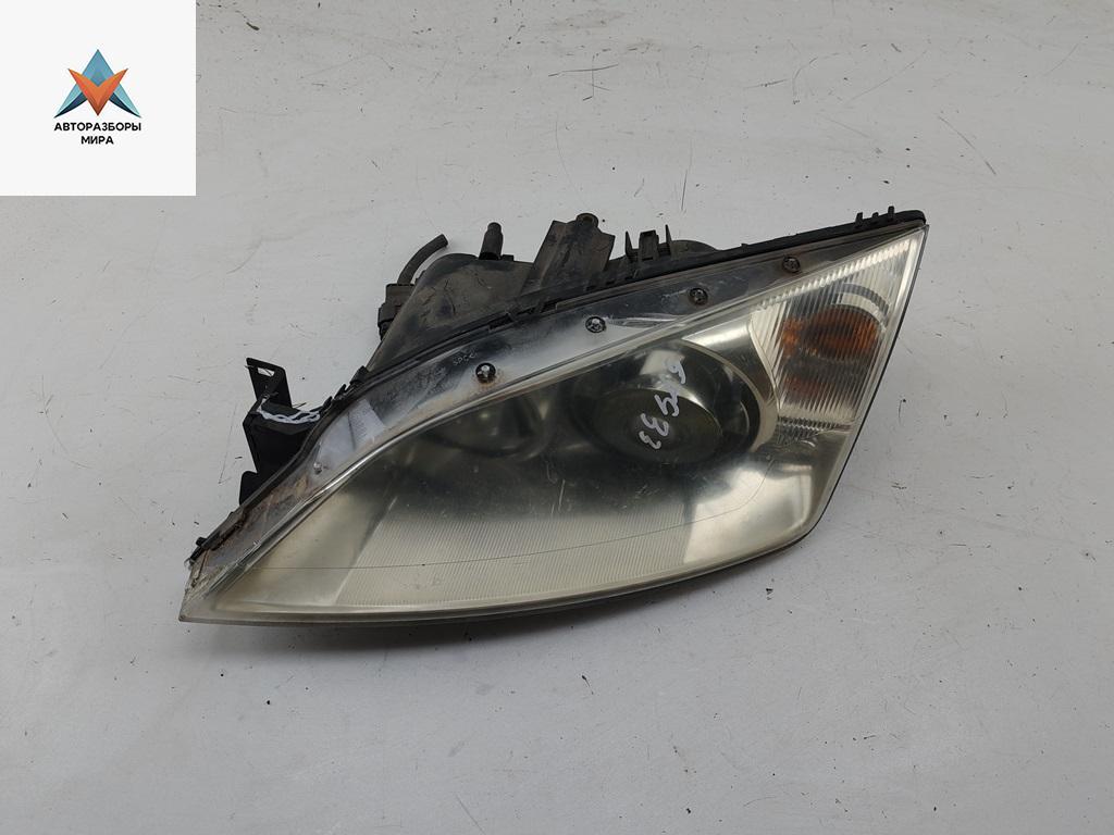 фара левая Ford Mondeo 3 поколение 2002, 3.0 л., бензин, МКПП, синий, универсал, 1S7113006CK - фото №1