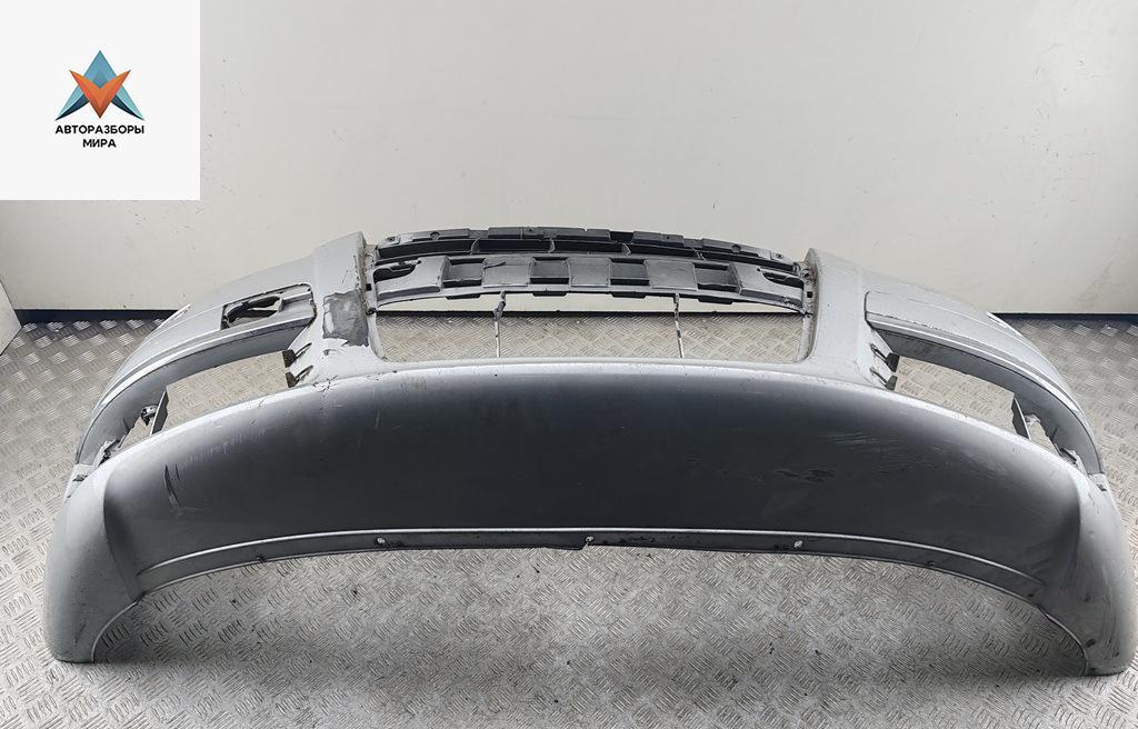 бампер передний Audi A6 4F/C6 2005, дизель, серый, седан, 4F0807437D - фото №1