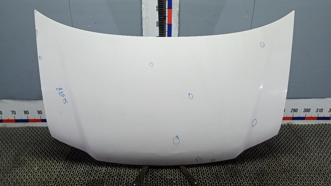 капот Volkswagen Caddy 3 поколение 2007, 2.0 л., дизель, МКПП - фото №1