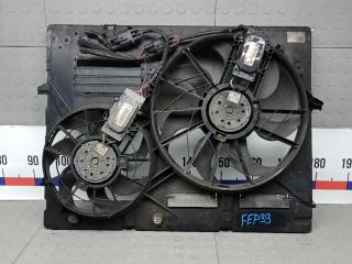 вентилятор радиатора Volkswagen Touareg 1 поколение 2005, 2.5 л., дизель, АКПП, внедорожник 5 дв.