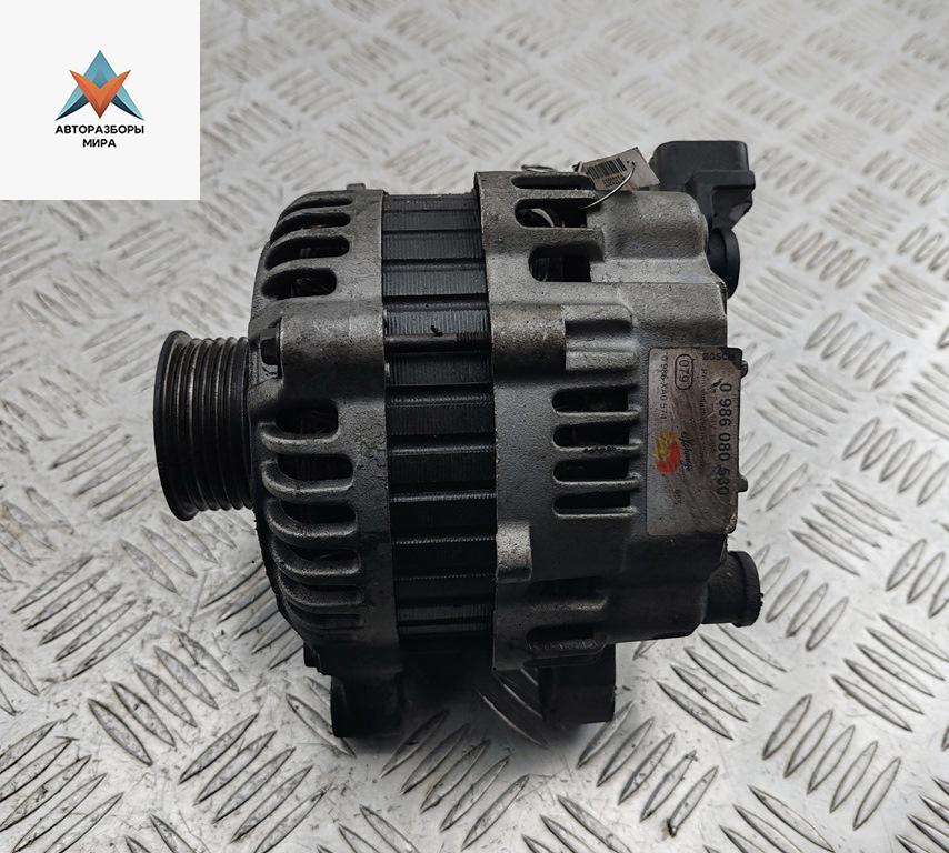 генератор Peugeot 607 1 поколение 2000, 2.2 л., бензин, МКПП, серый, седан, 0986080530 - фото №1