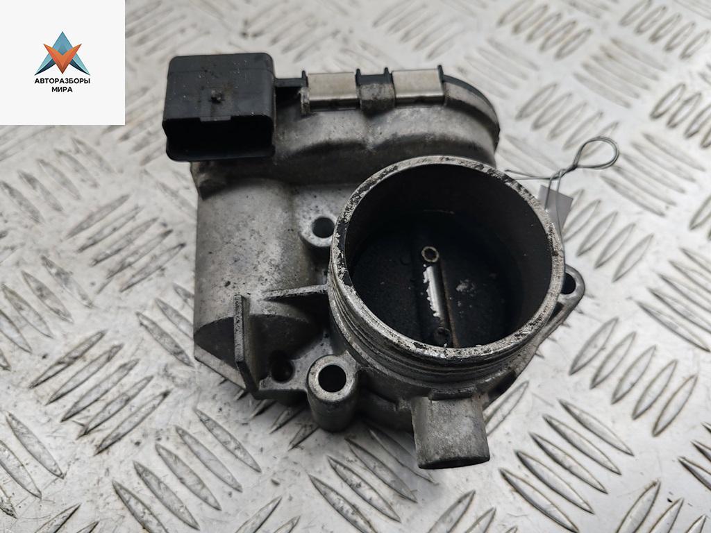 заслонка дроссельная Peugeot 307 1 поколение 2002, 1.6 л., бензин, МКПП, синий, хетчбэк 3 дв., 0280750085 - фото №1