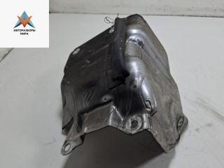 тепловой экран глушителя Volkswagen Polo 4 поколение 2002, 1.2 л., бензин, МКПП, чёрный, хетчбэк 3 дв.