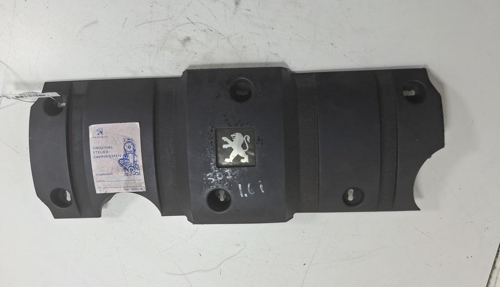 декоративная крышка двигателя Peugeot 307 2004, 1.6 л., бензин, МКПП, синий, хетчбэк 5 дв., 9638602180