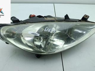 фара правая Peugeot 307 1 поколение 2002, 1.6 л., бензин, МКПП, синий, хетчбэк 3 дв., 9634369080