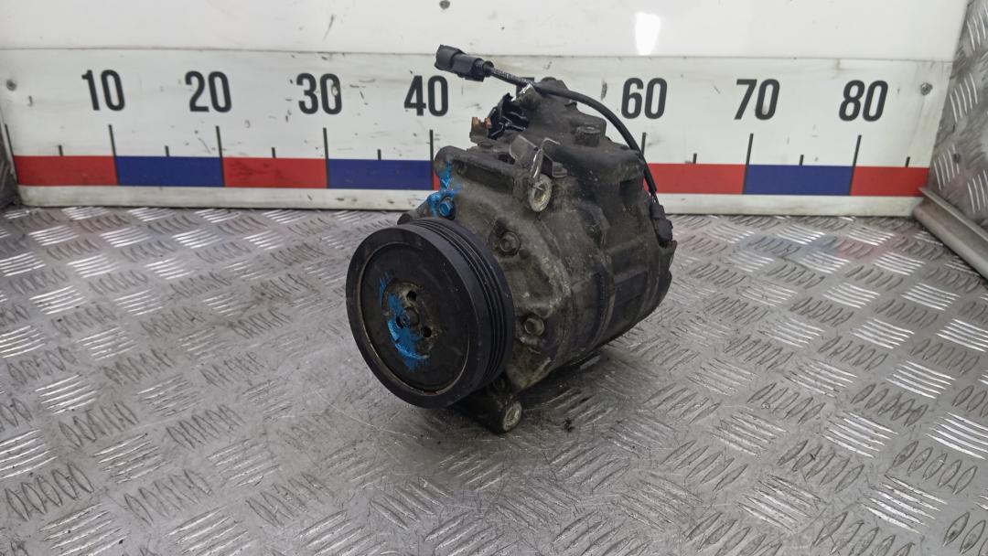 компрессор кондиционера BMW 5 серия E60/E61 2006, 2.5 л., D 525d, дизель, МКПП, седан, GE447190-7760 - фото №1
