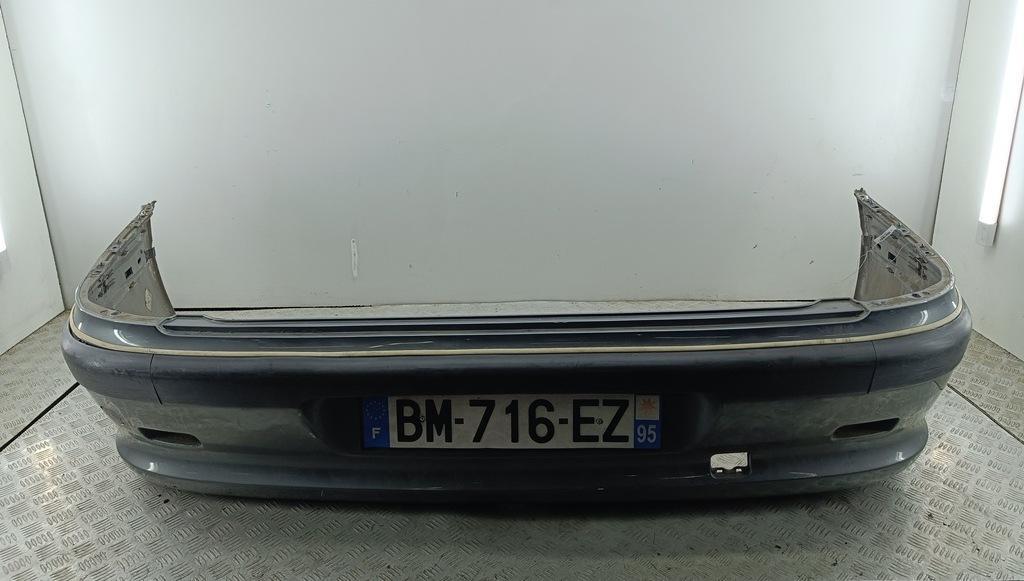 бампер задний Peugeot 607 2000, серый, седан