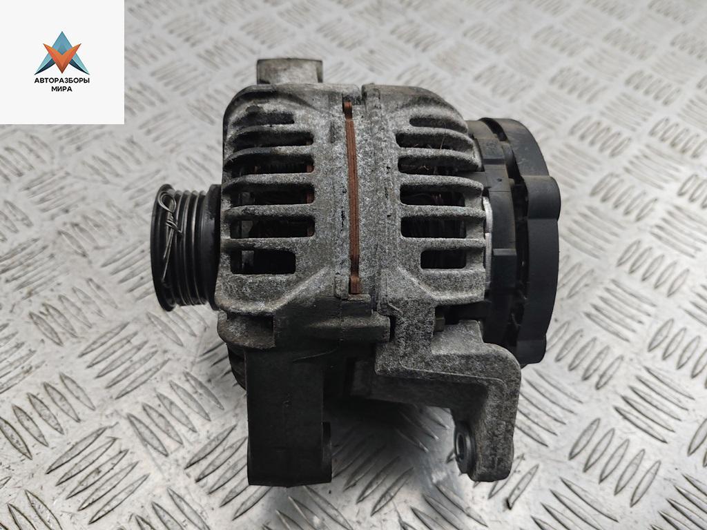 генератор Opel Astra G 2002, 1.6 л., бензин, МКПП, серый, универсал, 0124415002, 90561971 - фото №1