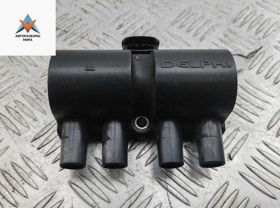 катушка зажигания Opel Astra G 2002, 1.6 л., бензин, МКПП, серый, универсал, 19005241 - фото №1