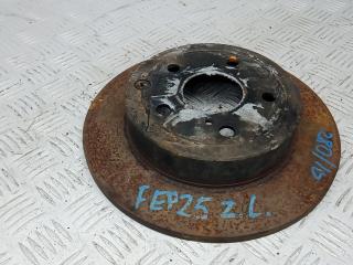 диск тормозной задний Toyota RAV4 4 поколение (CA40) [рестайлинг] 2015, 2.0 л., дизель, МКПП, внедорожник 5 дв.