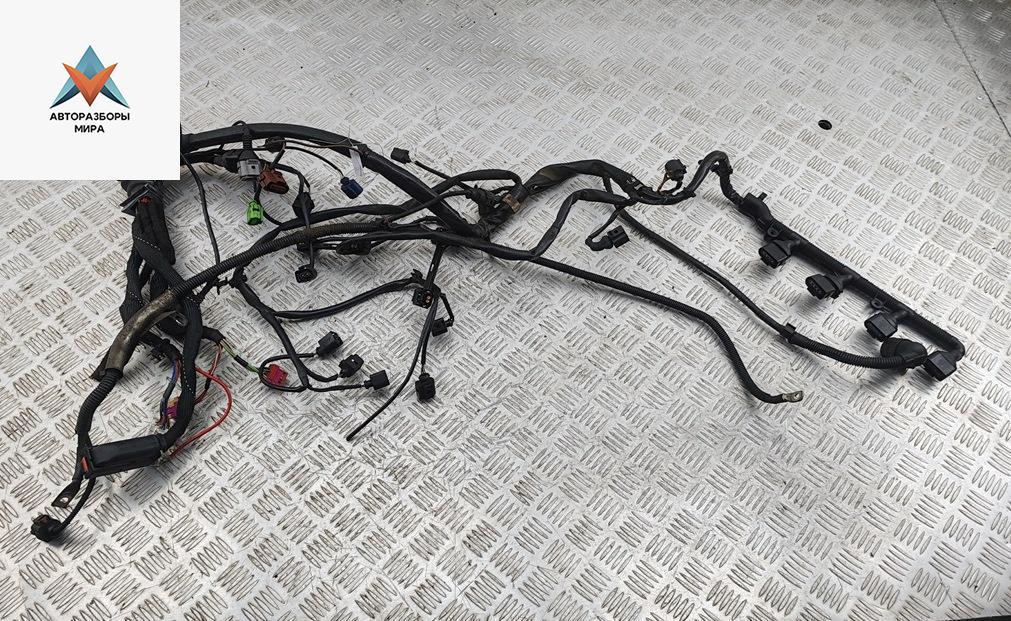 проводка двигателя Audi A4 B7 2006, 2.0 л., бензин, АКПП, серый, универсал, 8E1971074FN - фото №1