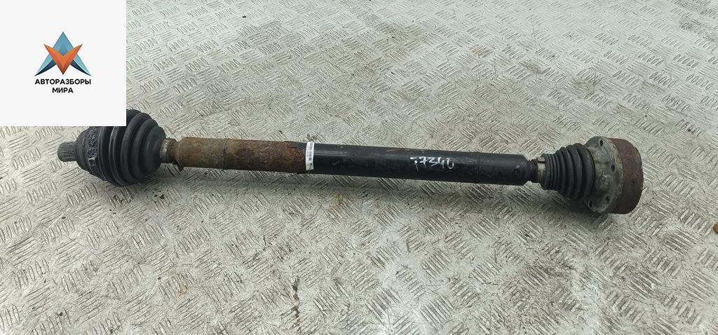 полуось передняя правая (приводной вал, ШРУС) Skoda Octavia mk2 (A5 1Z) 2007, 1.6 л., бензин, МКПП, чёрный, универсал - фото №1