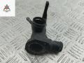 фланец (тройник) системы охлаждения Volkswagen Golf 3 поколение 1997, 1.8 л., бензин, АКПП, зелёный, хетчбэк 5 дв., 037121133E - фото №2