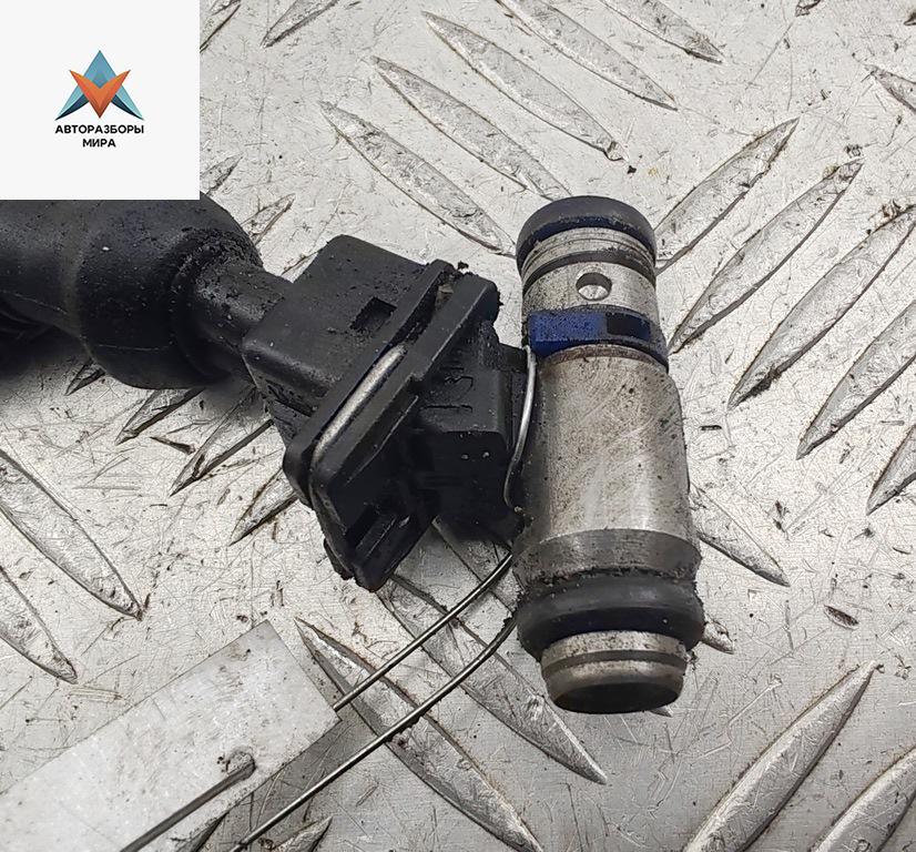 форсунка Fiat Doblo 1 поколение 2002, 1.6 л., бензин, МКПП, красный, фургон, C146 - фото №1