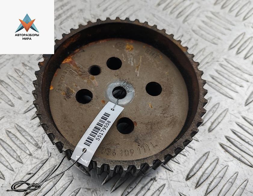 шкив распредвала Volkswagen Golf 4 поколение 2001, 1.4 л., бензин, МКПП, синий, хетчбэк 3 дв., 036109111L - фото №1