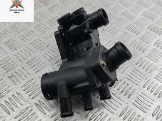 корпус термостата Volkswagen Golf 4 поколение 2000, 1.4 л., бензин, МКПП, серый, универсал, 032121111