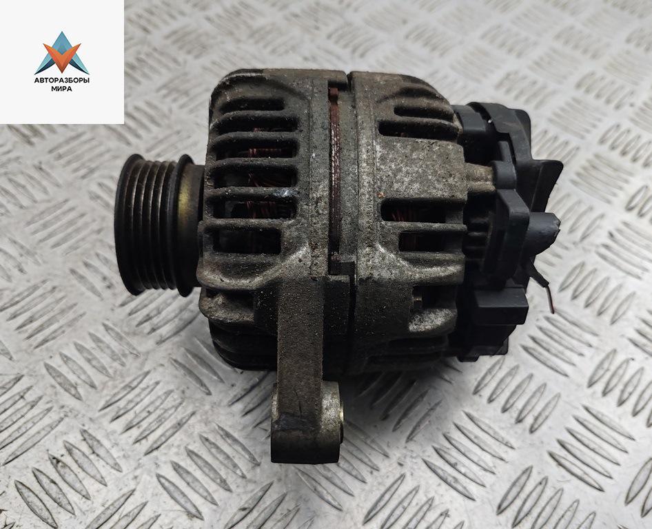 генератор Fiat Doblo 1 поколение 2002, 1.6 л., бензин, МКПП, красный, фургон, 46532667 - фото №1