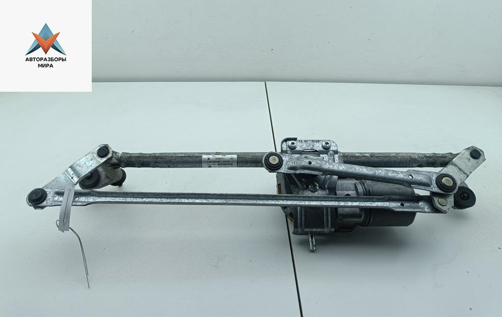 Механизм стеклоочистителя переднего (трапеция дворников) Volkswagen Golf 5 поколение 2005, 1.4 л., бензин, МКПП, синий, хетчбэк 5 дв., 1K1955023D - фото №1