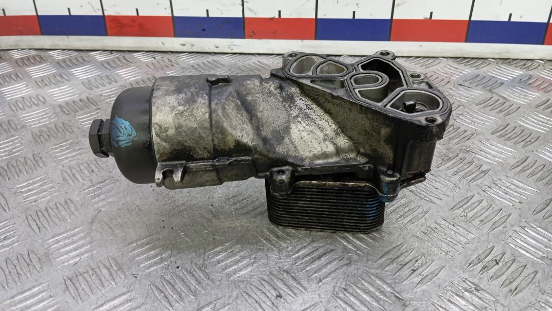 Корпус масляного фильтра дизельный Peugeot 3008 1 поколение 2010, 1.6 л., дизель, МКПП, хетчбэк 5 дв. - фото №1