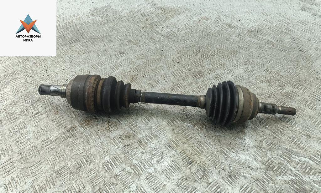 полуось передняя левая (приводной вал, ШРУС) Opel Zafira 1 поколение (A) 1999, 2.0 л., дизель, МКПП, серый, минивэн - фото №1