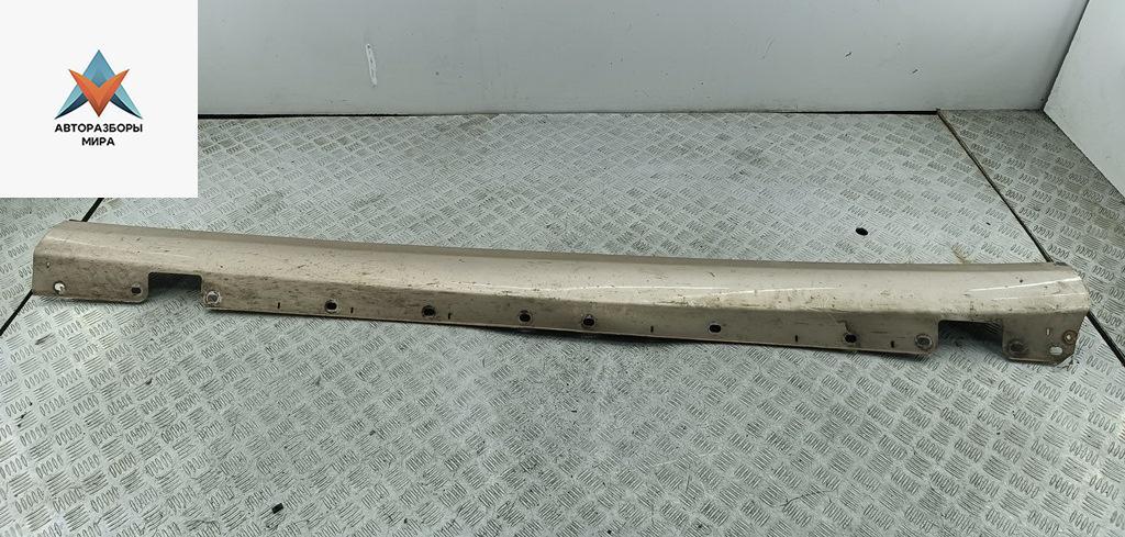 Накладка на порог наружная левая Mercedes-Benz E-Класс W211/S211 2003, бежевый, универсал, 2116980154 - фото №1