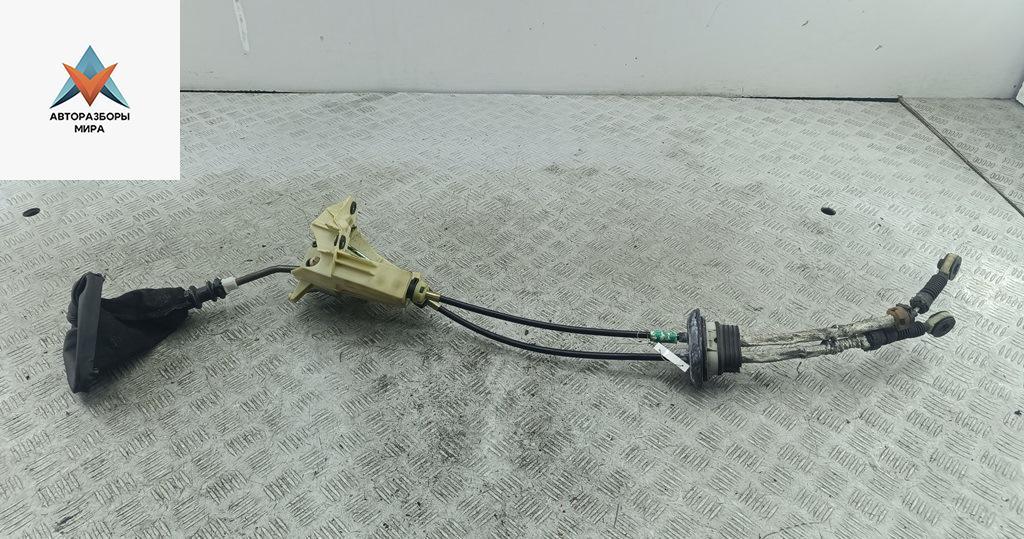 трос кулисы КПП Peugeot 807 1 поколение 2005, 2.0 л., бензин, МКПП, синий, минивэн - фото №1