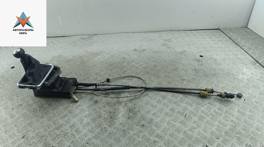 трос кулисы КПП Peugeot 407 1 поколение 2004, 2.2 л., бензин, МКПП, серый, седан - фото №1