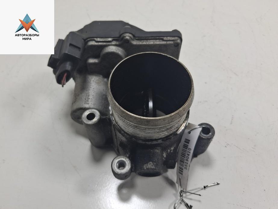 заслонка дроссельная Audi A4 B8/8K 2009, 2.0 л., дизель, МКПП, чёрный, универсал, 03L128063D - фото №1