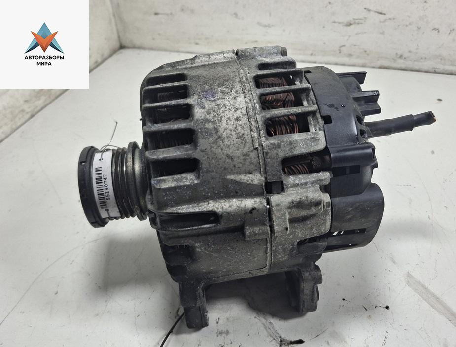 генератор Audi A4 B8/8K 2009, 2.0 л., дизель, МКПП, чёрный, универсал, 03G903016G - фото №1